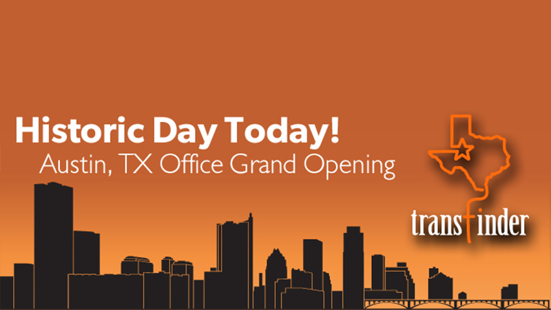Transfinder Hosting Grand Opening Event for Austin Office