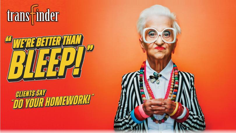 STN - Transfinder Clients Say We Are Better Than Bleep!