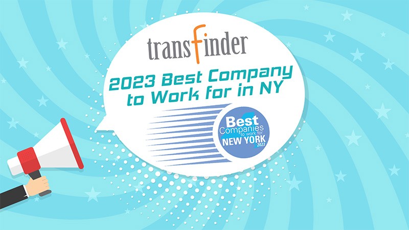 NY State SHRM, Best Companies Group Name Transfinder a Best Company to Work for in NYS