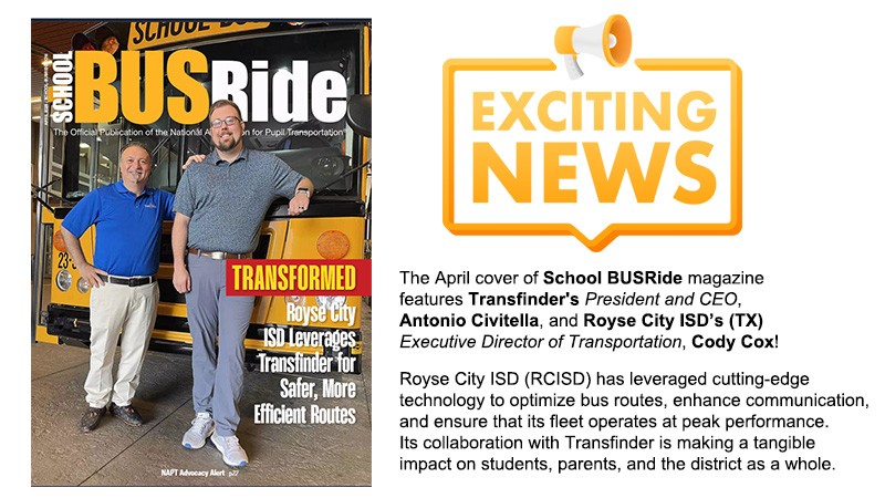 Royse City ISD Leverages Transfinder for Safer, More Efficient Routes
