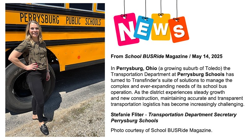Perrysburg Schools Embraces Transfinder Solutions for Enhanced Efficiency and Communication